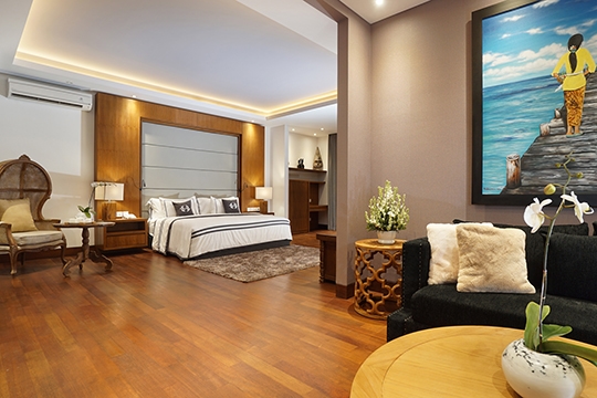 Tirtha Bayu Villa II - Deluxe Suite 2 spacious layout